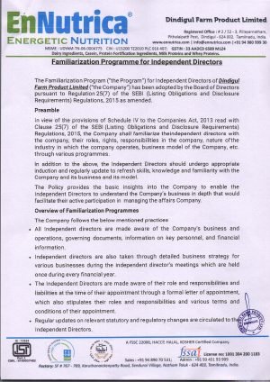 31 Mar 2023 - Familiarisation programme for Independent Director_Page_1